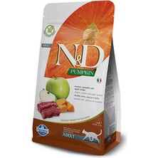 N&d Pumpkin Balkabaklı Geyik Etli ve Elmalı Yetişkin Kedi Maması 1.5 kg