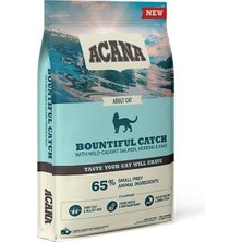Acana Bountiful Catch Somonlu ve Ringa Balıklı Yetişkin Kedi Maması 4.5 kg