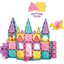 Magna-Tiles Castle Dlx + Micromags - Prenses Şatosu 48 Parça
