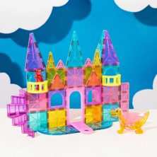 Magna-Tiles Castle Dlx + Micromags - Prenses Şatosu 48 Parça
