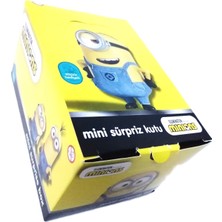 Hayal Sepeti Sevimli Minions Karakterli Kartlar - Sticker + Şekerleme Nostajik Kutu