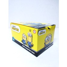 Hayal Sepeti Sevimli Minions Karakterli Kartlar - Sticker + Şekerleme Nostajik Kutu