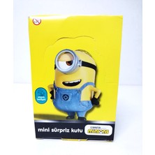 Hayal Sepeti Sevimli Minions Karakterli Kartlar - Sticker + Şekerleme Nostajik Kutu