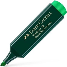 Faber-Castell Fosforlu Yeşil Kalem 154863 Ergonomik Tasarım ve Akıcı Mürekkep ile Dikkat Çekici