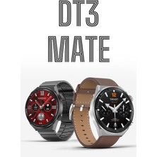 Wearfit Pro Dt3 Mate Akıllı Saat 37MM Yuvarlak 1.5 Inç Amoled Ekran Akıllı Kol Saati