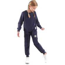 Kız Çocuk Back To School Pamuklu Trend Eşofman Takımı AK2529