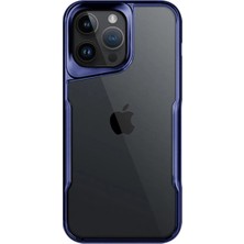 Newface Iphone 15 Pro Max Kılıf Boyi Silikon Kapak - Lacivert 13