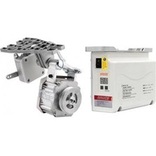 Ofis Turka Jack Kayışlı Servo Motor Iğne Pozisyonlu 550 Watt 7000 Devir