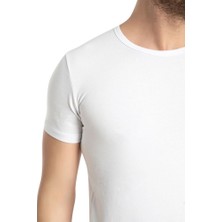 Bross Erkek Pamuklu 3lü T-Shirt/fanila 1041 ONL-02611