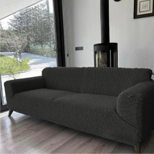 Tuchmall Jakarlı Koltuk Örtüsü  , Kanepe Örtüsü ,Chester Örtüsü Koltuk Kılıfı 3 Kişilik Bir Adet