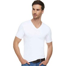 Tutku Elit Elit Erkek Elastan V Yaka 3lü