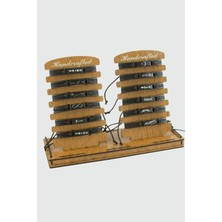 Feryal 12 Adet Vinlex Deri Bileklik Standı