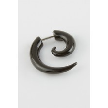 Feryal Yarım Ay Erkek Çelik Küpe