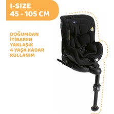 SEAT2FIT I-Sıze oto Koltuğu Black