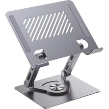 360° Metal Tablet Tutucu ve Telefon Tutucu Metal Stand