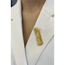 Modex Kuaför You Are  Beauutiful Yazılı Tarak Broş (5cm)