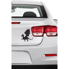 Artikel Ejderha Araç Sticker 21X29 Cm, Oto Sticker, Araba Sticker