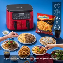 Karaca Air Pro Cook Duo Superfresh Kırmızısı 4+4 Litre 8 Kişilik