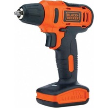 Black Decker 12 Volt Black Decker Akülü Vidalama 12 VOLT-LD12SP 2 Yıl 1,5 Watt Darbesiz  1 Kablosuz Anahtarsı