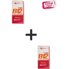 Aprivex Vitamin B12 1000 Mcg 60 Dilaltı Tablet 2li