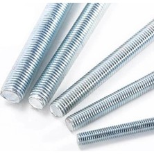 Çankaya Metrik Gijon Galvaniz Kaplı Saplama Tij 1 Metre (Seçenekli)