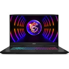 Msı Katana 17 Intel Core I7-13620H 8gb 4tb SSD RTX4070/8GB 17.3'' 144Hz W11P Full Hd Taşınabilir Bilgisayar B13VGK-1030XTR-A68 & Anzar Mouse