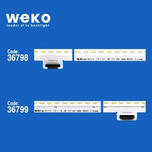 Zemheri WKSET-5994 36798X1 36799X1 55 V17 As1 2849 Rev0.1 2 L/r Type 2 Adet LED Bar (102LED)