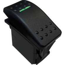 Powermaster Ince Işıklı 3p On-Off 12-24V Marın Swıtch (IC-134M-1)