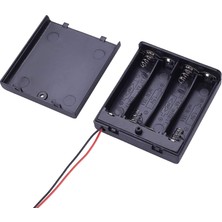 Powermaster Pil Yuvası 4lü Kapaklı Switchli Aa (IC-233F)