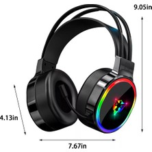 Raycon Gamıng G-607 Rgb Işıklı Mikrofonlu Gaming Oyuncu Kulaklığı 7.1 USB Kulaklık