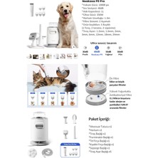 Neakasa P0 Pro Vakumlu Kedi Köpek Tıraş ve Tarama Seti