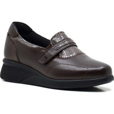 King Paolo G5150 Karamel Komfort - Kahverengi - Kadın Ayakkabı