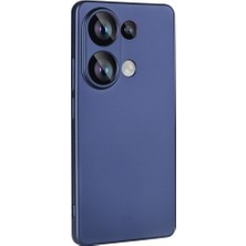 kilifone - Xiaomi Redmi Note 13 4G - Kılıf Mat Soft Premier Silikon Kapak - Lacivert - T32203