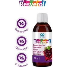 Armin Resverol Resveratrol ve Quercetin İçeren Sıvı Takviye Edici Gıda 150 ml