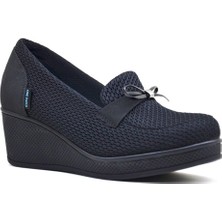 King Paolo Z6179 Loafer Krkaers - Siyah - Kadın Ayakkabı
