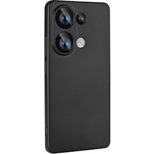 kilifone - Xiaomi Redmi Note 13 4G - Kılıf Mat Soft Premier Silikon Kapak - Siyah - T32203