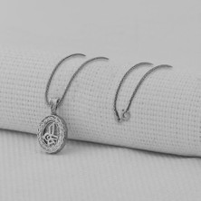 Takıhan Cevşeni Kebir Dualı Osmanlı Tuğrası Tasarımlı 925 Ayar Gümüş Kolye