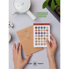 Else Craft Ekose Sticker - Ek-4 - Ajanda Planlayıcı Bullet Journal Için Uygundur