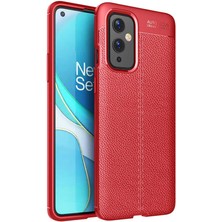 noktaks - One Plus 9 - Kılıf Auto Focus Karbon Niss Silikon Kapak - Siyah