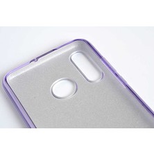 Kilifone - Huawei P30 Lite - Kılıf Simli Koruyucu Shining Silikon