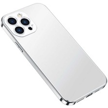 ekılıf - Apple iPhone 13 Pro - Kılıf Kamera Korumalı Sert Bobo Kapak - Gümüş - T22573