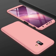 Kilifone - Galaxy J6 Plus - Kılıf 3 Parçalı Parmak Izi Yapmayan Sert Ays Kapak