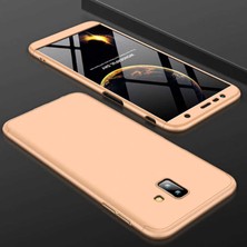 Kilifone - Galaxy J6 Plus - Kılıf 3 Parçalı Parmak Izi Yapmayan Sert Ays Kapak