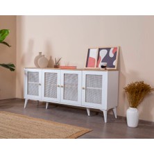 Vow Home Living Calvin Beyaz Hazeran Konsol