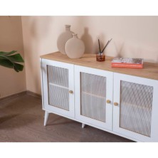Vow Home Living Calvin Beyaz Hazeran Konsol