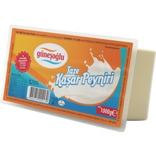 Güneşoğlu Taze Kaşar Peyniri 1000 gr x 3 Adet