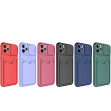 Kilifone - iPhone 11 Pro - Kılıf ​slayt Sürgülü Kart Bölmeli Kartix Kapak