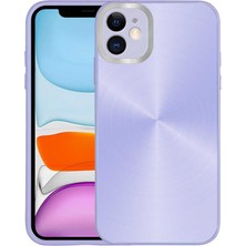 ekılıf - Apple iPhone 11 - Kılıf Kamera Korumalı Sert Desa Kapak - Lila - T23448