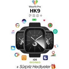 Wearfit Pro Hk9 Pro Plus Akıllı Saat 45MM Miniled Ekran Akıllı Kol Saati