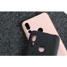 noktaks - Huawei Y9 Prime 2019 - Kılıf Mat Soft Premier Silikon Kapak - Siyah